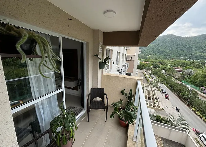 Lindo Apto Clube Ar Vaga Piscina 5M Praia Recreio - Condominio Clube Completo