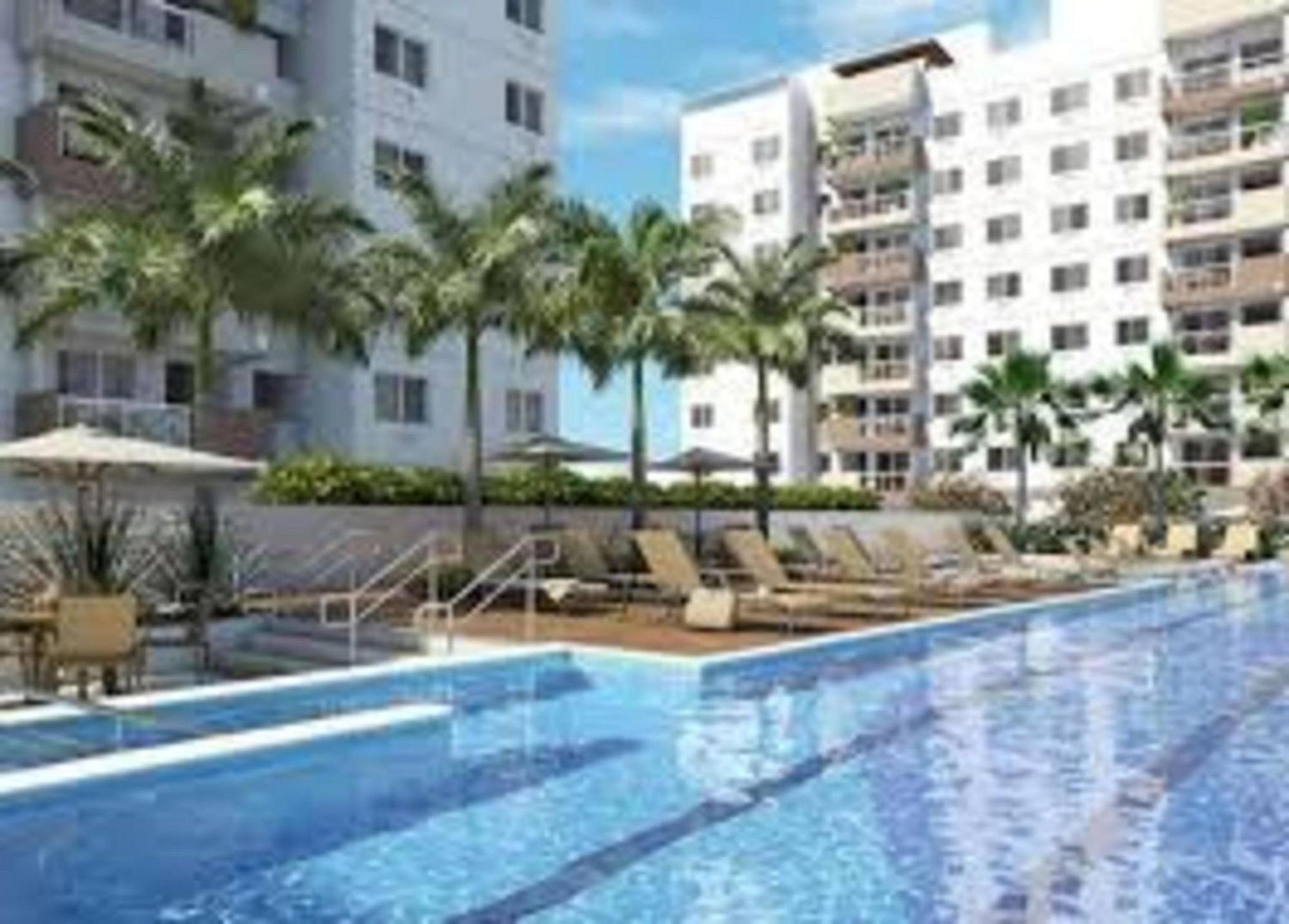 Lindo Apto Clube Ar Vaga Piscina 5m Recreio - Clube Completo