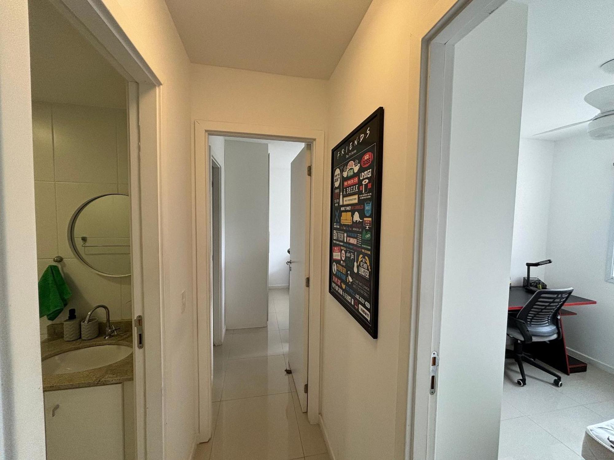 Lindo Apto Clube Ar Vaga Piscina 5m Recreio - Clube Completo Apartamento Rio de Janeiro