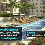 Lindo Apto Clube Ar Vaga Piscina 5M Praia Recreio - Condominio Clube Completo